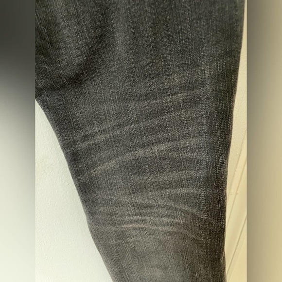 MADEWELL Mid-rise 9" High-Rise Skinny Jeans Black Distressed Raw Hem 6 28T - Picture 8 of 16